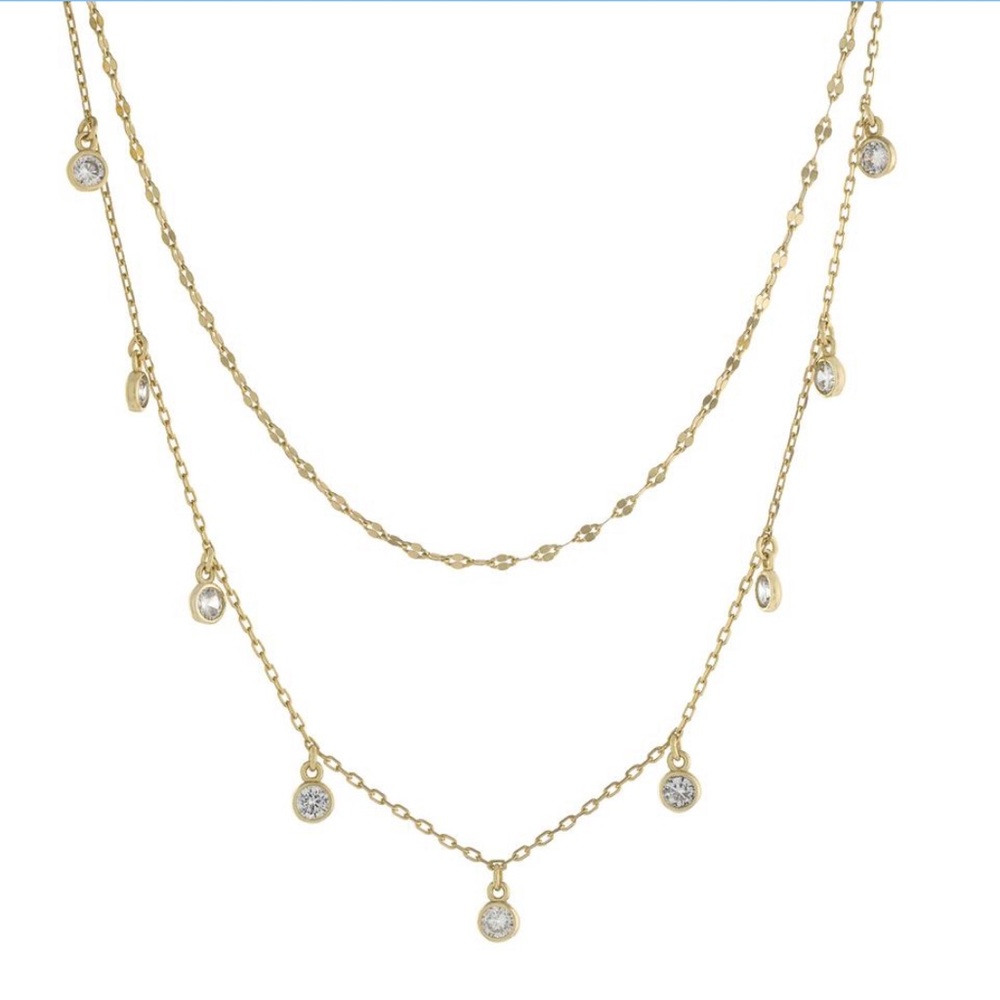 Multi Strand Choker. (UNWORN) TARNISH FREE